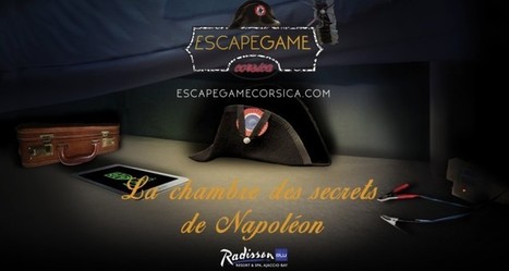 Escape Game Corsica, sur les traces de Napoléon • Escape Game France | Parcs indoor | Scoop.it