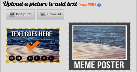 6 Handy Tools for Adding Text to Pictures ~ Educational Technology and Mobile Learning | Soup for thought | Scoop.it