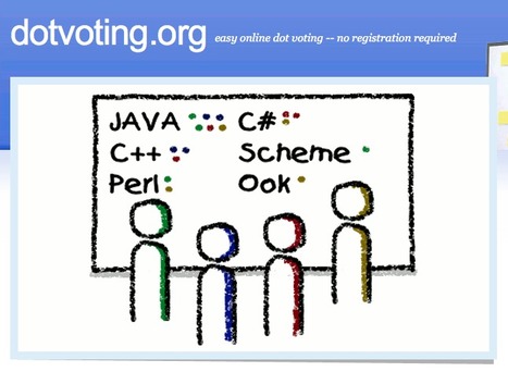 Easy online dot voting | Distance Learning, mLearning, Digital Education, Technology | Scoop.it