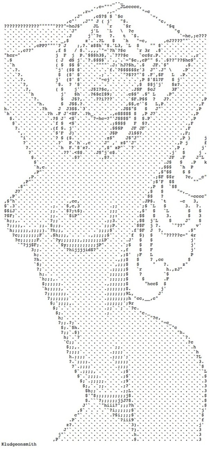 Ascii art porn