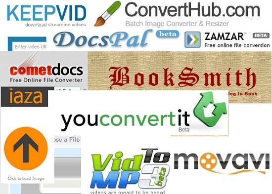 50 Online Tools To Convert Documents And Media ...