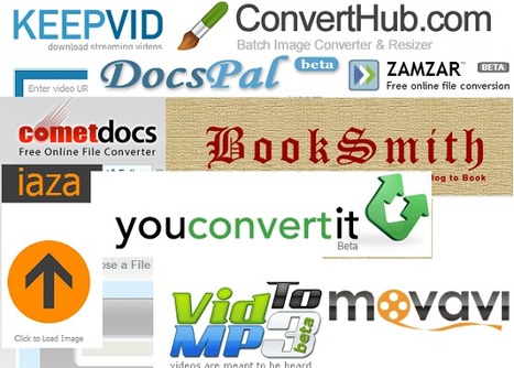 50 Online Tools to Convert Documents and Media Files | Aplicaciones y Herramientas . Software de Dise&ntilde;o | Scoop.it