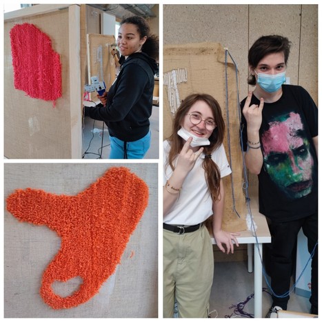 Workshop Tuftage pour les élèves de terminale STD2A | Les news des lycées Saint-Vincent-de-Paul et Notre-Dame du Sacré-Coeur de Loos | Scoop.it