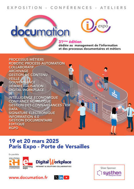 Documation - Le salon du management de l’information et des processus documentaires et métiers | Boîte à outils numériques | Scoop.it