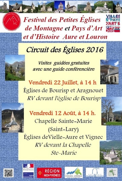 Visite des églises de Bourisp et d’Aragnouet le 22 juillet | Vallées d'Aure & Louron - Pyrénées | Scoop.it