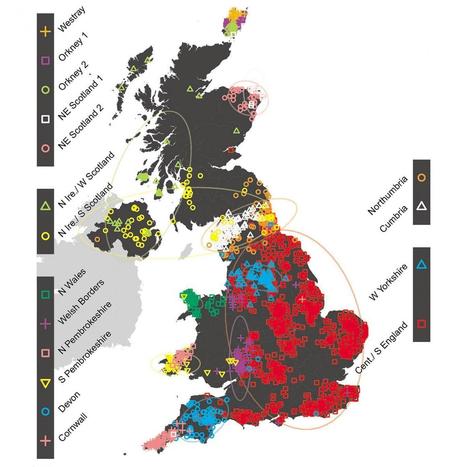 Genetic map of Britain shows 10,000 years of successive immigration | Peer2Politics | Scoop.it