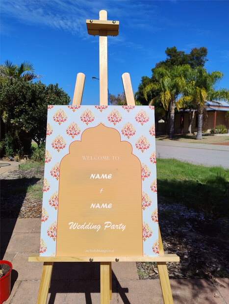 Wedding Reception Welcome Sign/Wedding Entrance Board! | Creative Signage & Innovative Printing Trends | Scoop.it