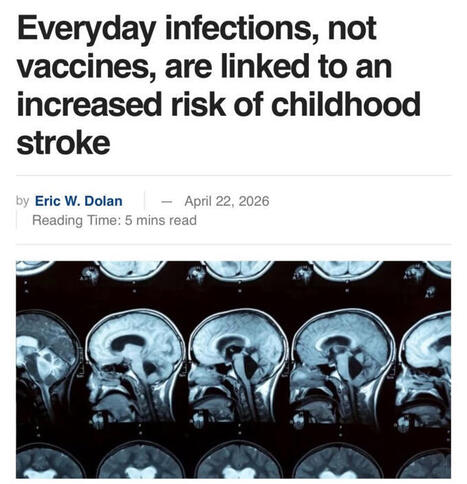 Everyday infections, not vaccines, are linked to an increased risk of childhood stroke Childhood stroke is a rare but serious medical event, and recent evidence suggests that everyday illnesses&hellip; |... | H&eacute;sitations Vaccinales: Observatoire HESIVAXs | Scoop.it