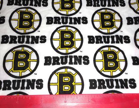 Boston Bruins cotton fabric scrap NHL | Boston, you're my home | Scoop.it