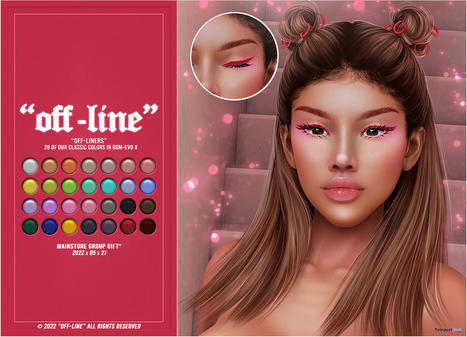 Off-Liner Set For Lelutka EvoX May 2022 Group Gift by Off-Line | Teleport Hub - Second Life Freebies | Second Life Freebies | Scoop.it