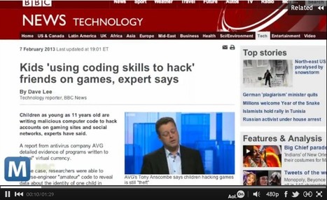 Watch "11-year-old malware writers" Video at SCMagazine | 21st Century Learning and Teaching | Scoop.it