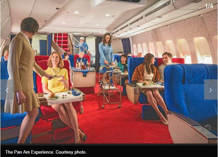 Relive ‘The Pan Am Experience’ by dining in a 1970s-era replica 747 | Kitsch | Scoop.it