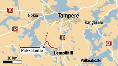 Peura juoksi auton eteen Lempäälässä – matkustaja loukkaantui - Tampereen seutu | 1Uutiset - Lukemisen tähden | Scoop.it