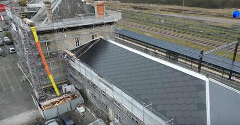 SNCF Gares & Connexions lance un projet pilote de tuiles photovoltaïques à la gare de Sedan | rev3 - la 3ème révolution industrielle en Hauts-de-France | Scoop.it
