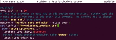 Booter sur une ISO directement depuis Grub et mettre en place un mode d'auto-destruction sur votre PC | Libre de faire, Faire Libre | Scoop.it