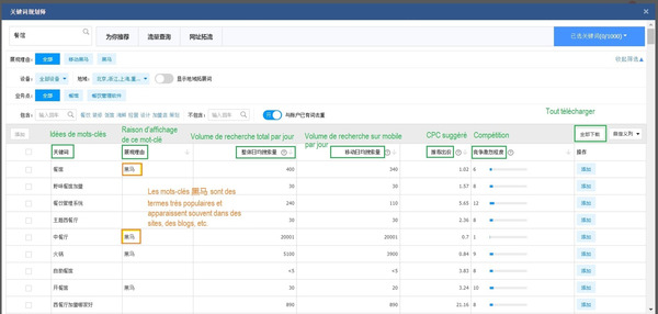 Le Keyword Tool de Baidu a encore évolué ! + Astuces #SEO #China | Search engine optimization : SEO | Scoop.it