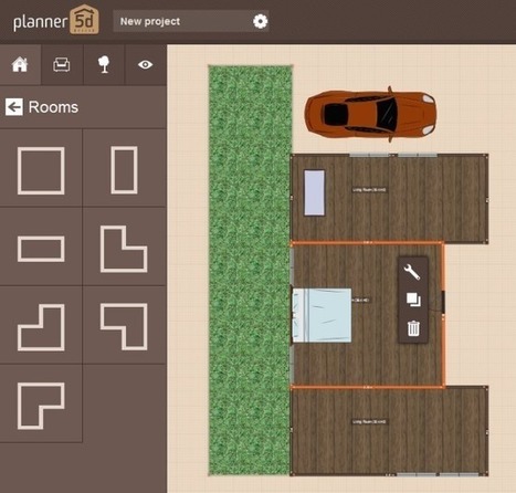 Design Floor Plans & Generate 3D Renders Online With Planner 5D | Le Top des Applications Web et Logiciels Gratuits | Scoop.it