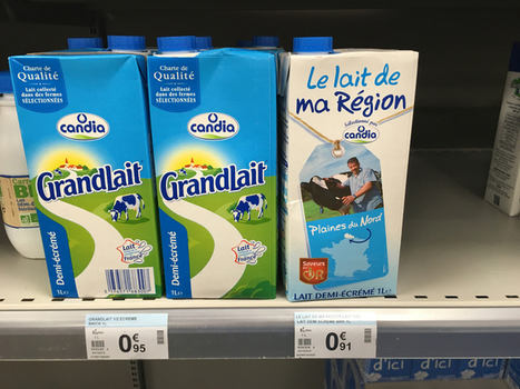 Combien vaut (en plus) un lait de ma région ? | Lait de Normandie... et d'ailleurs | Scoop.it