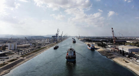 EGYPTE: Le trafic du canal de Suez vient d&rsquo;atteindre son plus haut niveau depuis janvier 2024 m&ecirc;me si les risques de d&eacute;tournement restent importants | MED-Amin network | Scoop.it