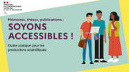 Parution du guide Mémoires, thèses, publications : Soyons accessibles ! CORIST-SHS | Boîte à outils numériques | Scoop.it