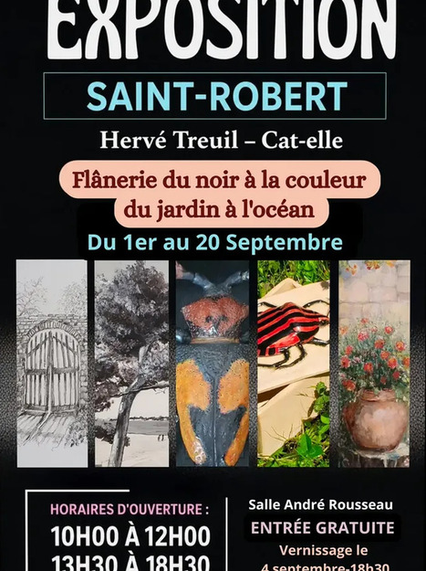 &Agrave; Saint-Robert (Corr&egrave;ze), exposition de paysages lumineux et insectes c&eacute;ramiques jusqu'au 20 septembre, salle Andr&eacute; Rousseau | Vari&eacute;t&eacute;s entomologiques | Scoop.it