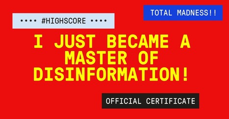 Bad News - game to show how bad news and misinformation results in more followers via @rmbyrne  | iGeneration - 21st Century Education (Pedagogy & Digital Innovation) | Scoop.it