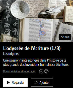 L'odyssée de l'écriture (1/3) Les origines | - Lettre d'information Orient & Méditerranée - | Scoop.it