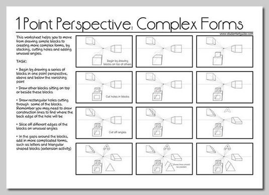 One Point Perspective Drawing The Ultimate Gui