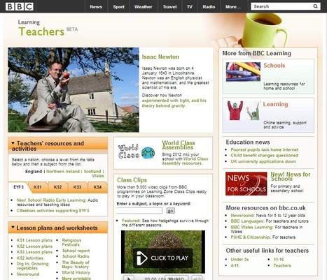 BBC - Teachers: Teaching resources from the BBC | 21st Century Tools for Teaching-People and Learners | Scoop.it