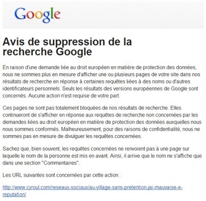 Le nettoyage de mauvaise r&eacute;putation sur Internet - Cyroul | L'E-R&eacute;putation | Scoop.it