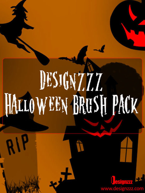 High Resolution Halloween Brush Set for Photoshop | photoshop ressources | Scoop.it