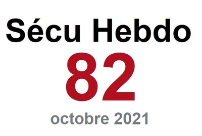 Sécu Hebdo n°82 du 16 octobre 2021