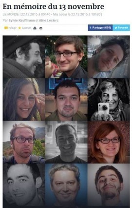 Victimes du 13 novembre: un "journalisme d'empathie" | DocPresse ESJ Lille | Scoop.it