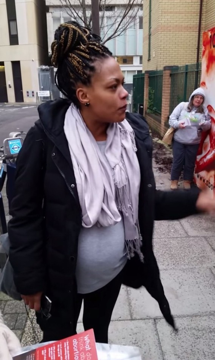 Watch: Pregnant woman shuts down anti-abortion protesters in the most amazing way | Dare To Be A Feminist | Scoop.it