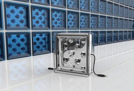 Une brique solaire en verre  | rev3 - la 3ème révolution industrielle en Hauts-de-France | Scoop.it