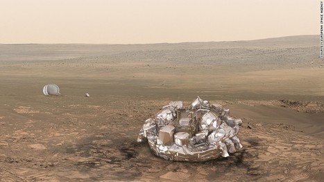 ESA: Mars lander lost during descent | Design, Science and Technology | Scoop.it