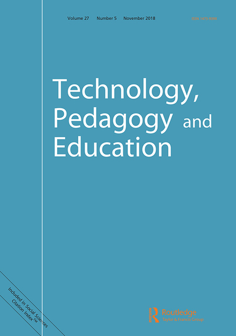 Theorising technology in education: an introduction: Technology, Pedagogy and Education: Vol 0, No 0 | Educational Pedagogy | Scoop.it