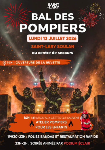Bal des pompiers &agrave; Saint-Lary Soulan le 13 juillet | Vall&eacute;es d'Aure & Louron - Pyr&eacute;n&eacute;es | Scoop.it