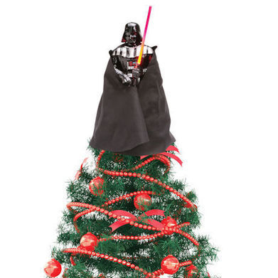 Star Wars® Darth Vader Tree Topper With Led Light Saber at Acorn | VR8189 | Blingy Fripperies, Shopping, Personal Stuffs, & Wish List | Scoop.it