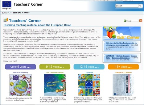 Inspiring teaching material about the European Union | 21st Century Learning and Teaching | Scoop.it