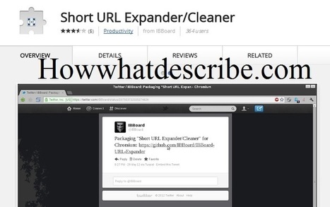How to auto expand Short URLs using Google Chrome | Distance Learning, mLearning, Digital Education, Technology | Scoop.it
