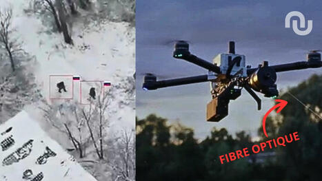 Guerre Russie - Ukraine : pour trouver les soldats russes, il suffisait de suivre la fibre optique du drone | Infrastructures num&eacute;riques avanc&eacute;es | Scoop.it