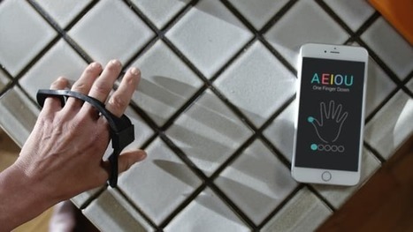 Wearable keyboard lets users Tap to type | Creative teaching and learning | Scoop.it