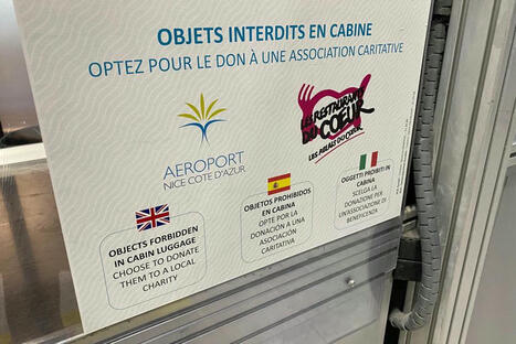 "Un cadeau tombé du ciel" : à l'aéroport Nice Côte d'Azur, les objets confisqués sont redistribués aux Restos du Cœur | @ZeHub | Scoop.it
