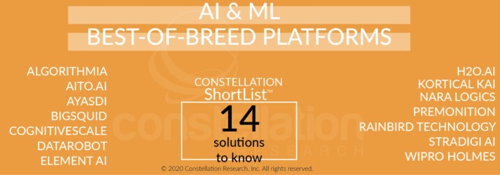 Two #Montreal firms in Constellation ShortList Artificial Intelligence and Machine Learning Best-of-Breed Platforms #AI #ML | WHY IT MATTERS: Digital Transformation | Scoop.it
