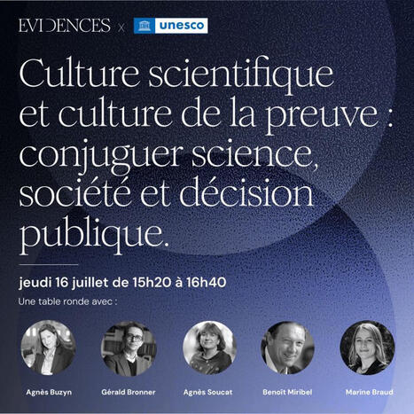 🙌 Ev&egrave;nement Evidences x UNESCO Dans le cadre de la D&eacute;cennie internationale des sciences au service du d&eacute;veloppement durable lanc&eacute;e par l'UNESCO en 2024, Evidences vous invite &agrave; une session&hellip; | E... | H&eacute;sitations Vaccinales: Observatoire HESIVAXs | Scoop.it