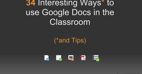 34 Interesting Ways to use Google Docs in the Classroom | IELTS, ESP, EAP and CALL | Scoop.it