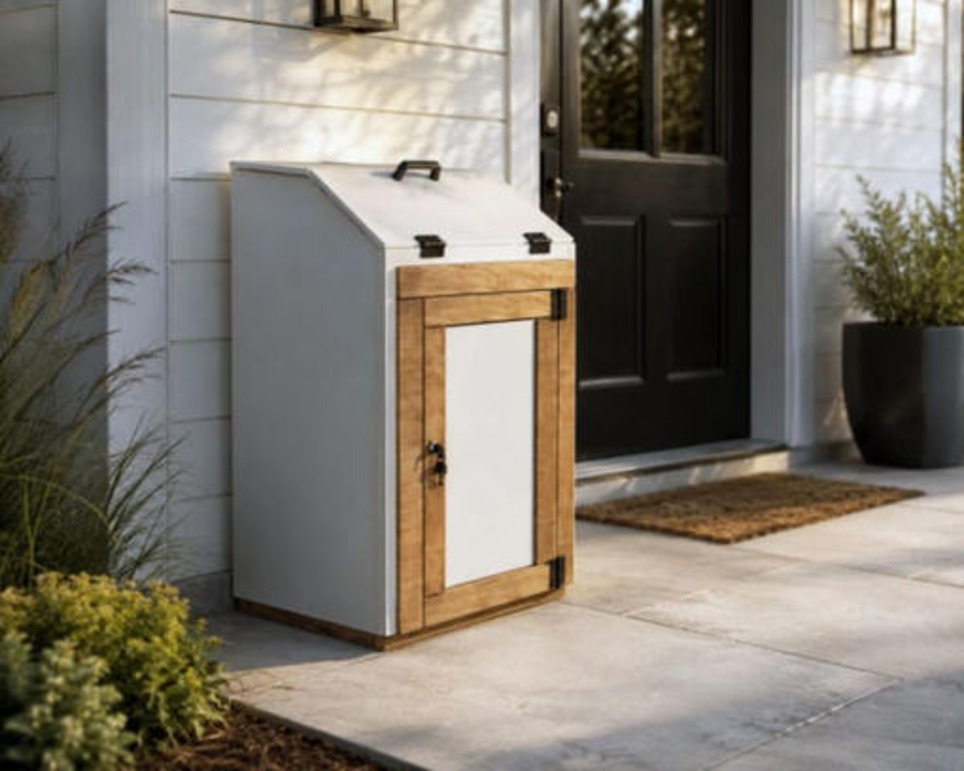 DIY Package Delivery Box Plans | Garden Plans | Scoop.it