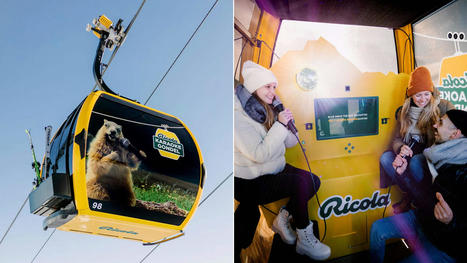 En Suisse, Ricola dévoile la première télécabine karaoké au monde | Transports par cable - tram aérien | Scoop.it