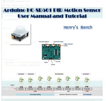 PIR Motion Sensor | HC-SR501 Arduino Tutorial and Manual | #Coding #Maker #MakerED #MakerSpaces | 21st Century Learning and Teaching | Scoop.it